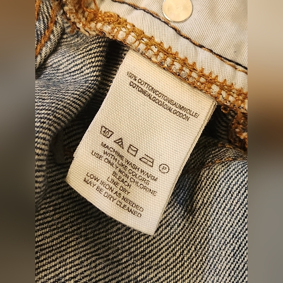 Free People Embellished Patchwork Luxe Boyfriend Jeans Size 25 - Picture 9 of 14